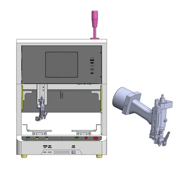 Automatic rivet pulling machine