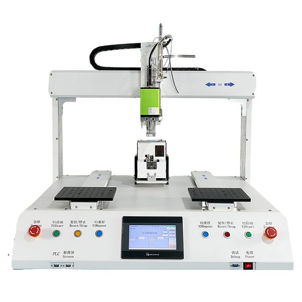 Enlarged 4-axis automatic screw locking machine