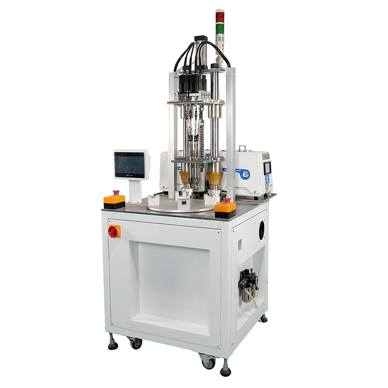 Multi axis automatic screw locking machine