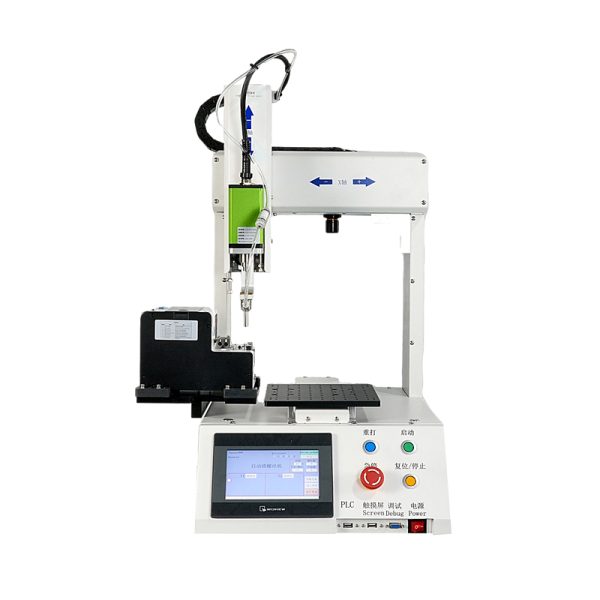 Three axis automatic screw locking machine