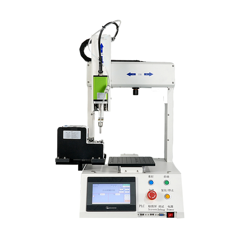Three axis automatic screw locking machine